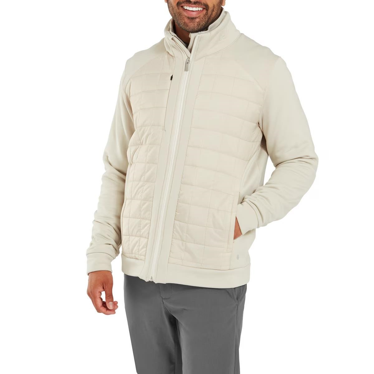 FootJoy ThermoSeries Lightweight Insulated chaqueta de hombre, stone