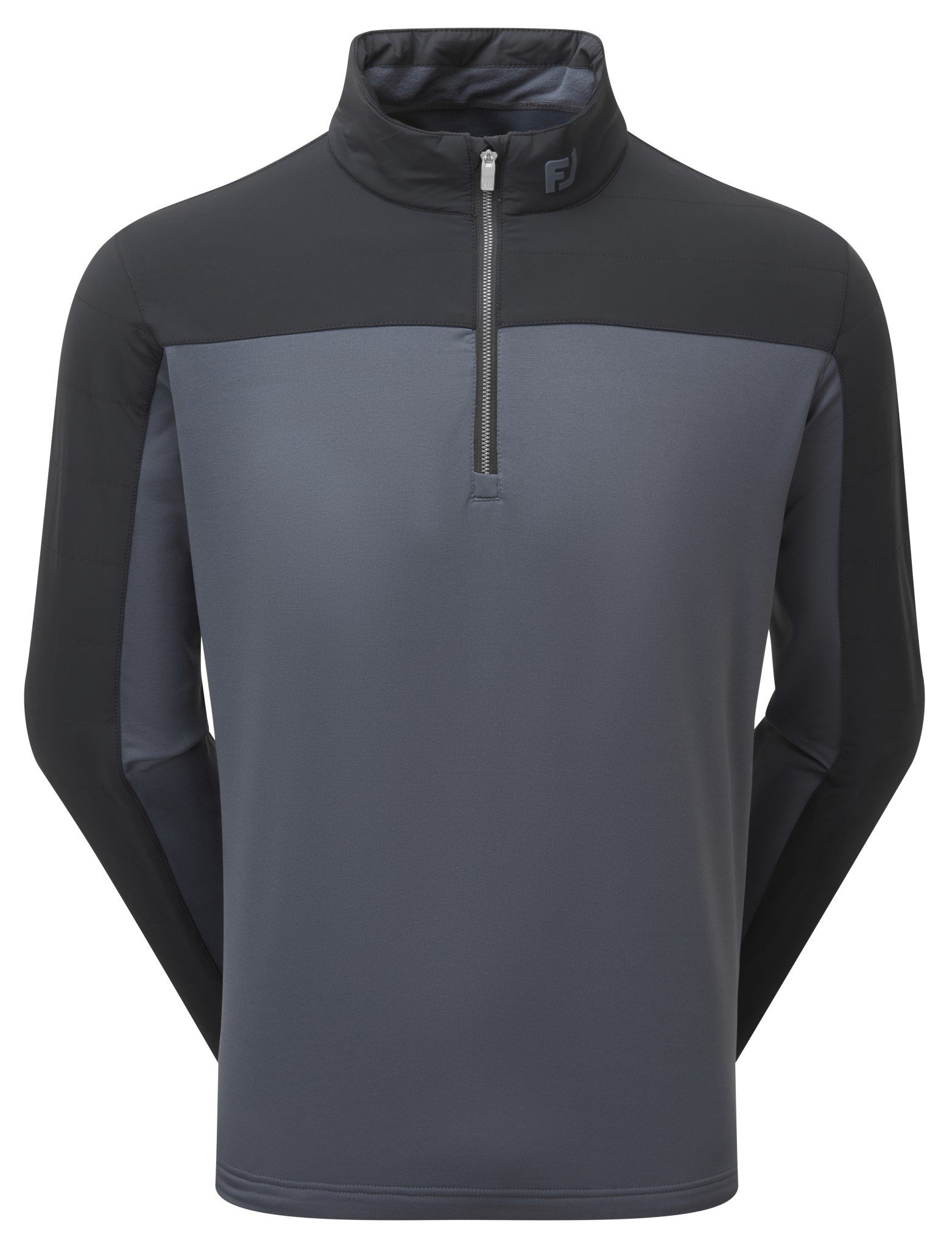 FootJoy ThermoSeries Hybrid Midlayer sudadera de hombre, negro/carbón