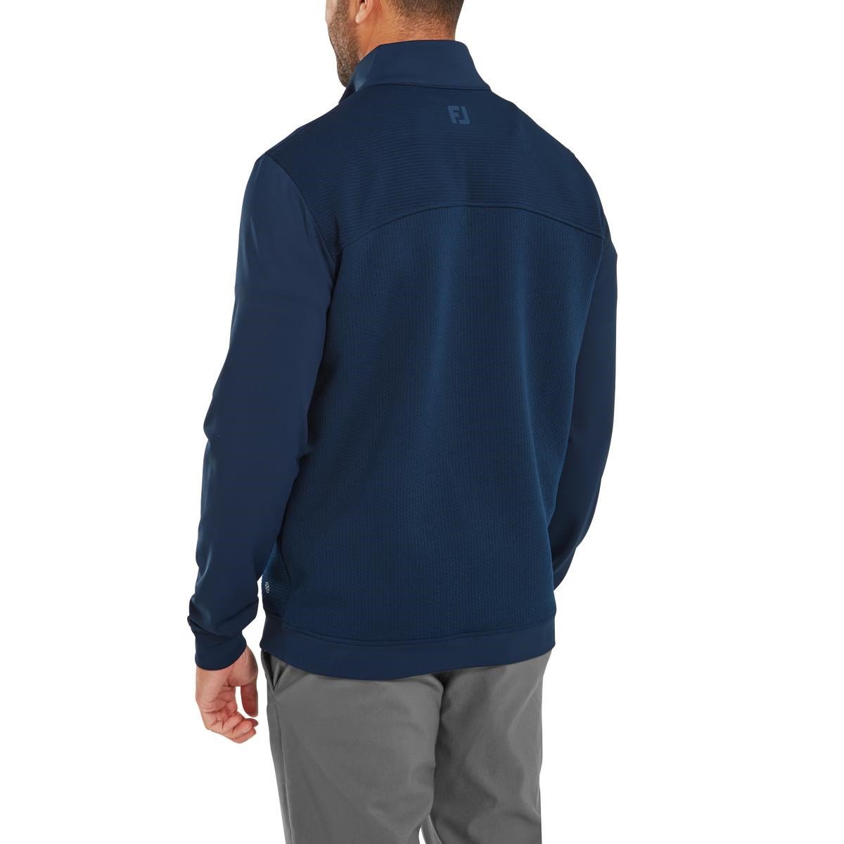 FootJoy ThermoSeries Ottoman Midlayer sudadera de hombre, navy