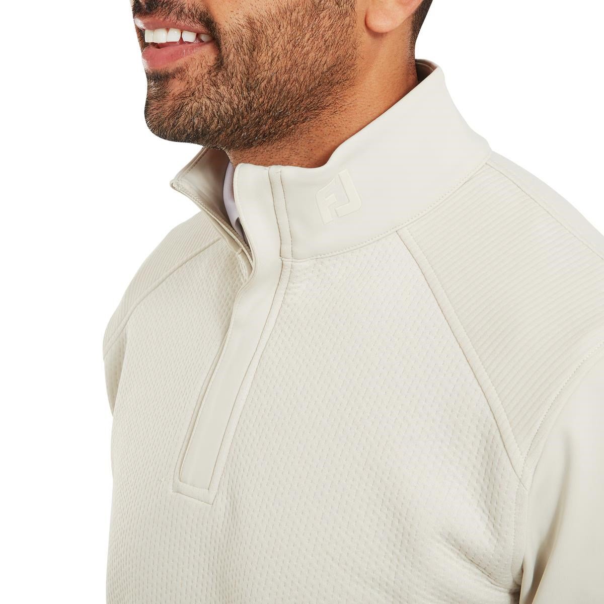 FootJoy ThermoSeries Ottoman Midlayer sudadera de hombre, stone