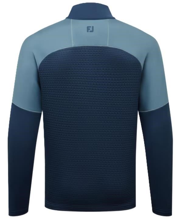FootJoy ThermoSeries Jacquard Midlayer sudadera de hombre, navy slate