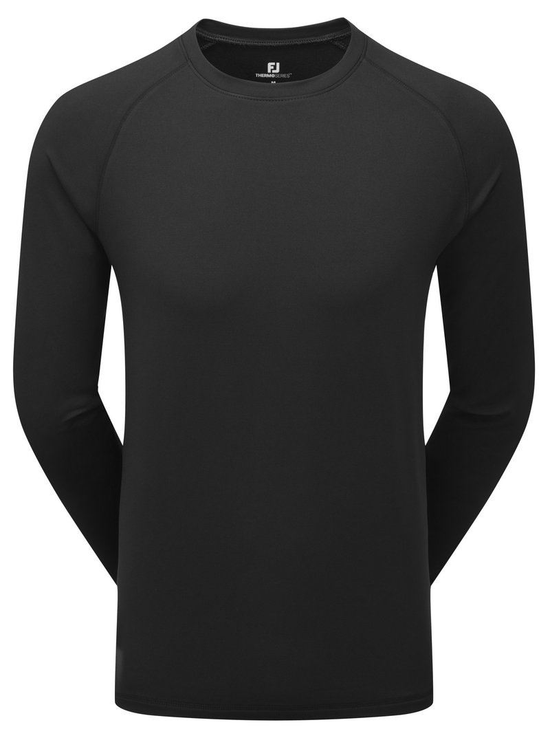 FootJoy ThermoSeries Fleece Baselayer top de hombre, negro