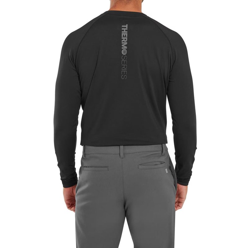 FootJoy ThermoSeries Fleece Baselayer top de hombre, negro