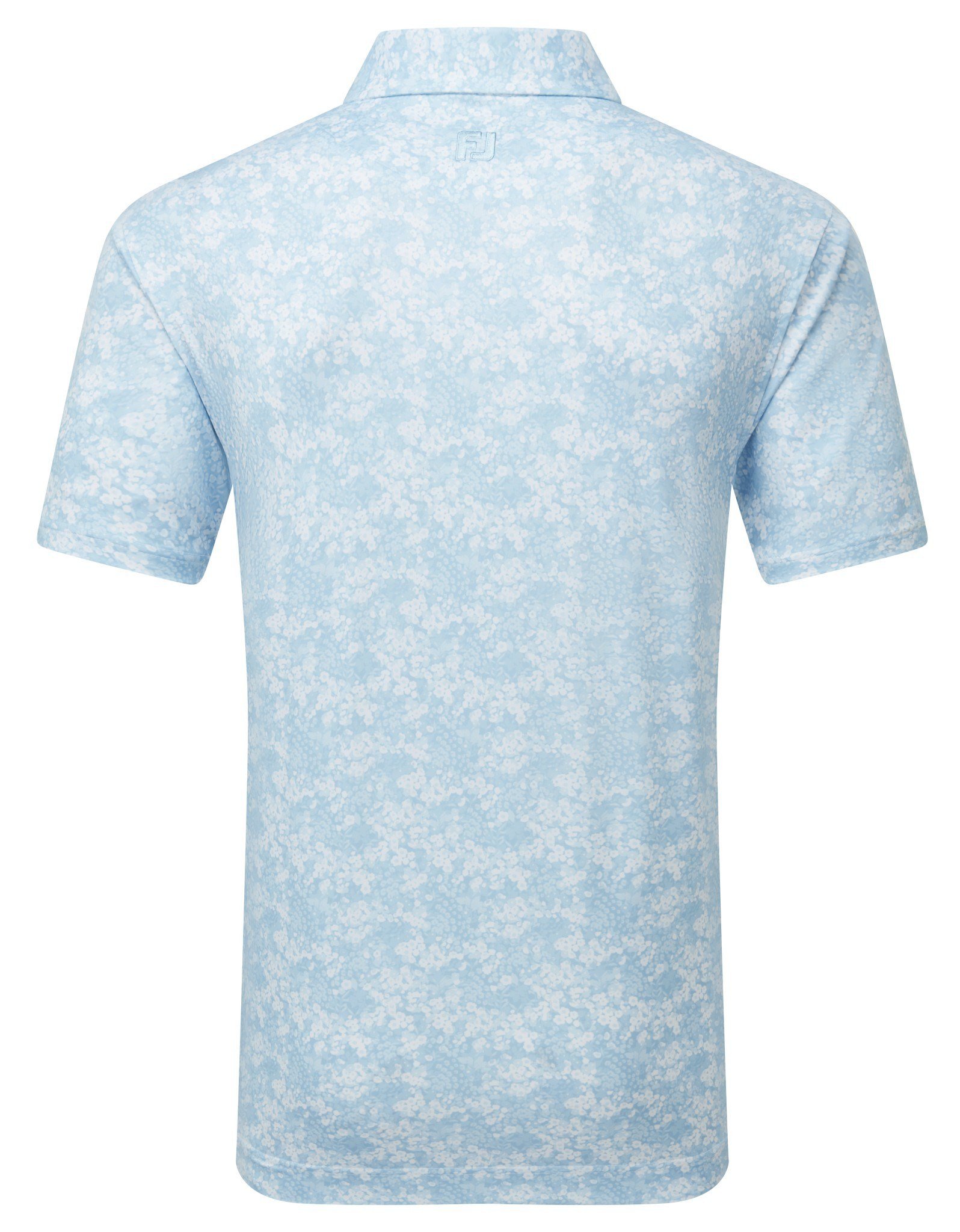 FootJoy GARDEN PRINT polo de hombre, air blue