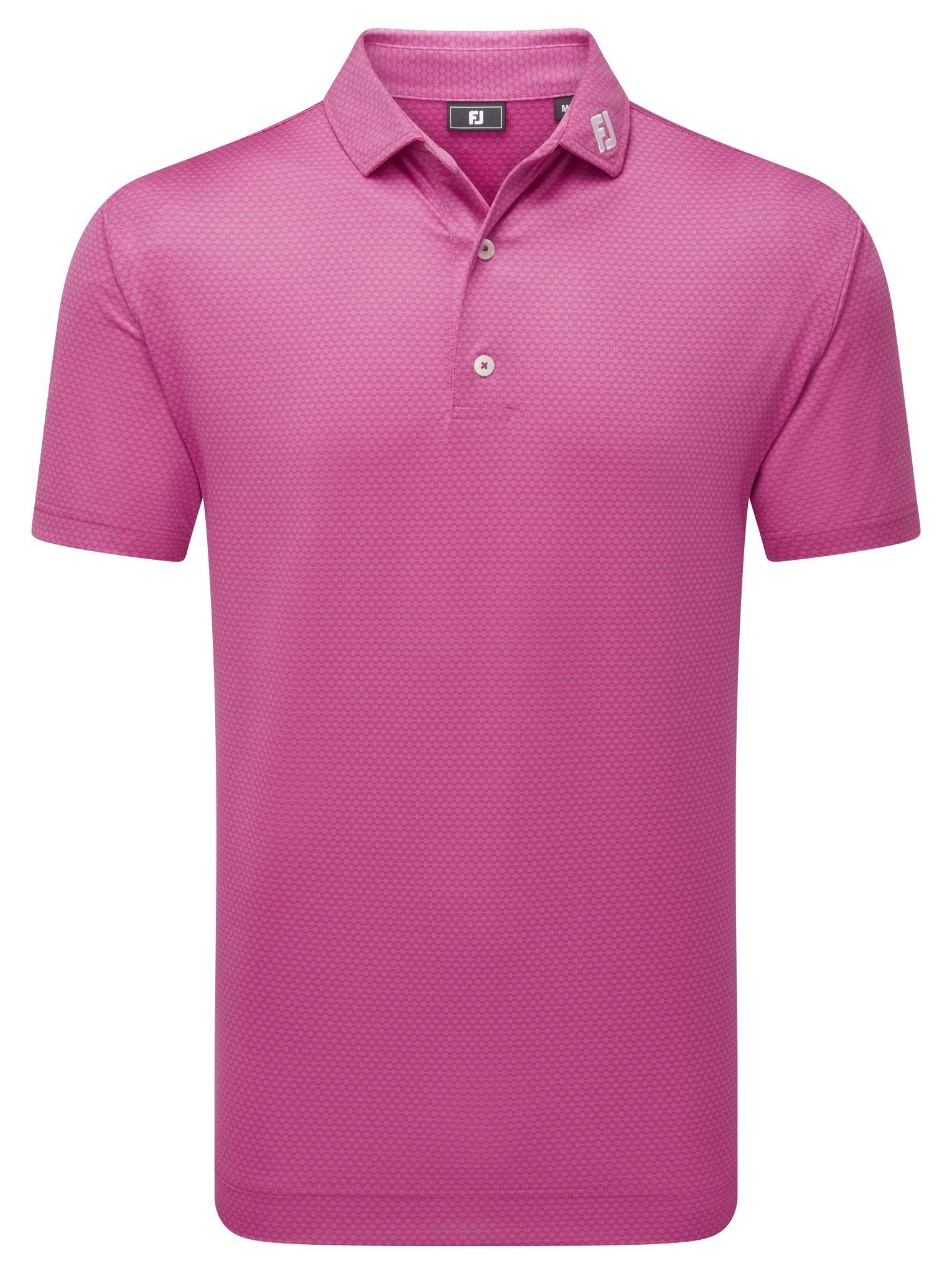 FootJoy Abacus Print polo de hombre, magenta