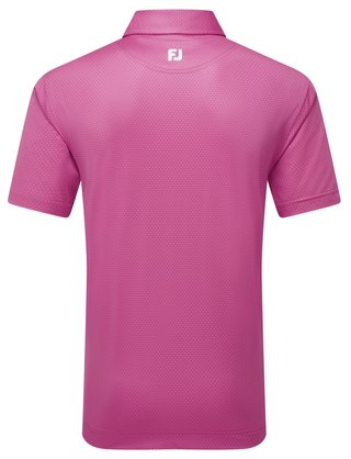 FootJoy Abacus Print polo de hombre, magenta
