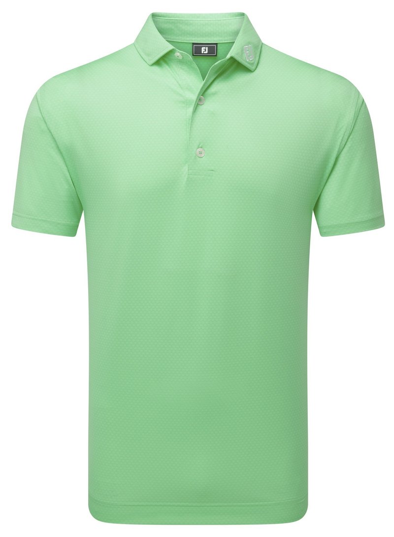FootJoy Abacus Print polo de hombre, verde