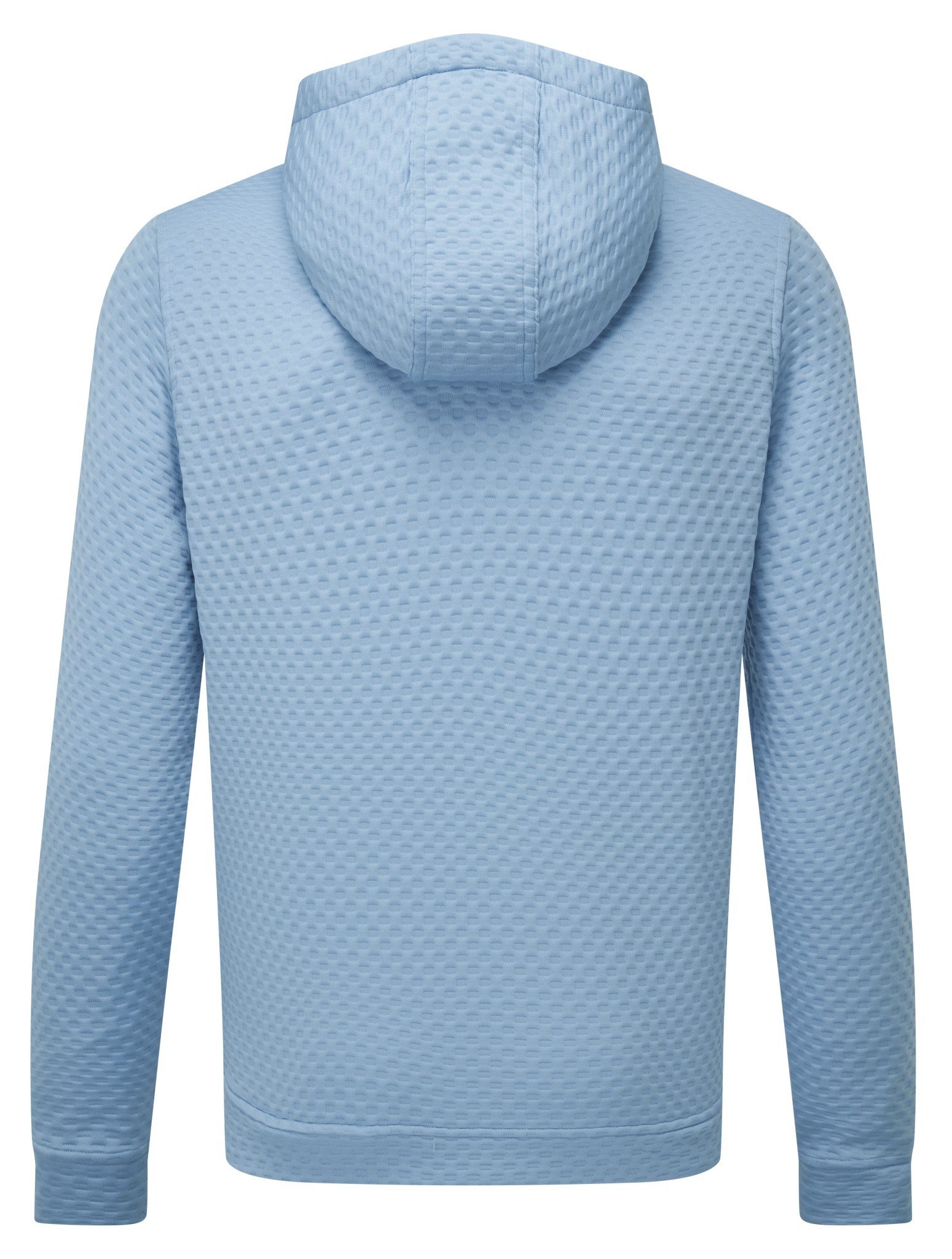 FootJoy Textured Knit Hoodie sudadera con capucha para hombre, air blue