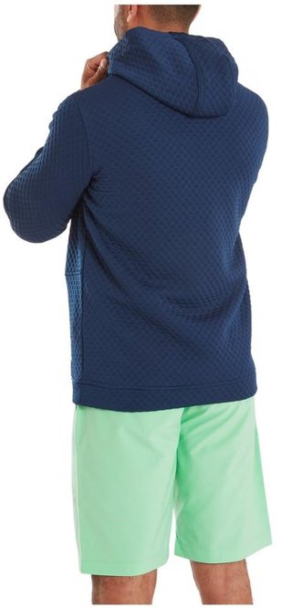 FootJoy Textured Knit Hoodie sudadera con capucha para hombre, navy