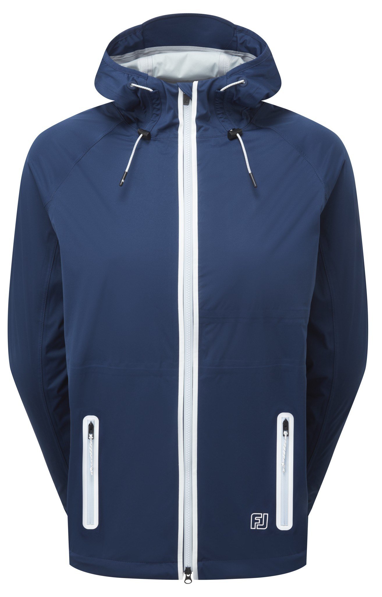 FootJoy HydroKnit chaqueta de lluvia de mujer, navy/white/skyway
