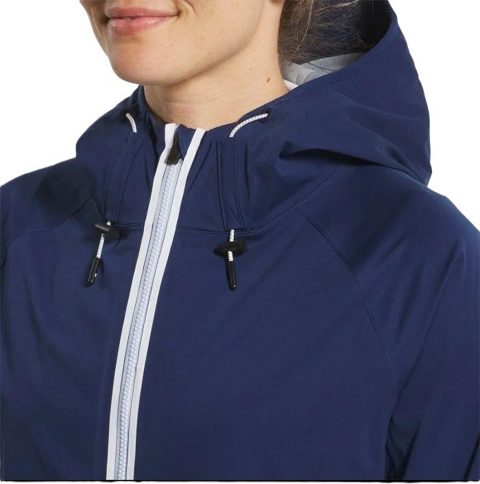 FootJoy HydroKnit chaqueta de lluvia de mujer, navy/white/skyway