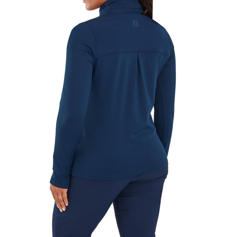 FootJoy ThermoSeries Hybrid Popover sudadera de mujer, azul marino