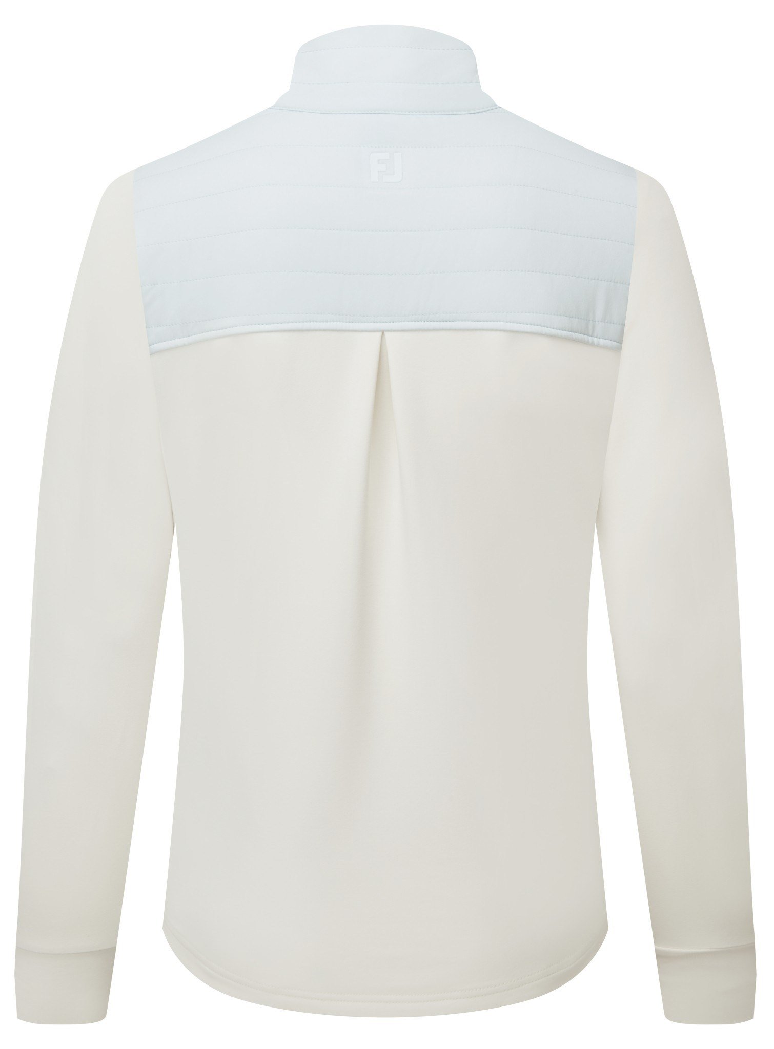 FootJoy ThermoSeries Hybrid Popover sudadera de mujer, off white/ice blue
