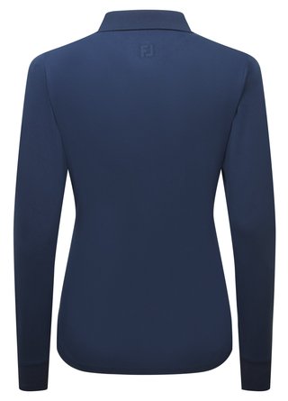 FootJoy ThermoSeries Long Sleeves polo de mujer, azul marino
