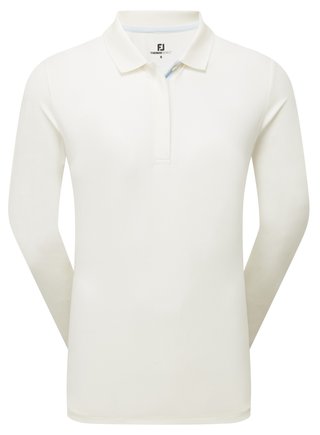 FootJoy ThermoSeries Long Sleeve top de mujer, off white