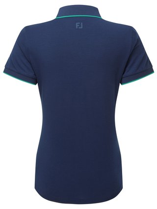 FootJoy NOTCH V polo de mujer, navy/emerald
