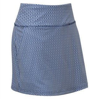 FootJoy Aerial Performance Knit falda pantalón de golf para mujer, azul marino/blanco