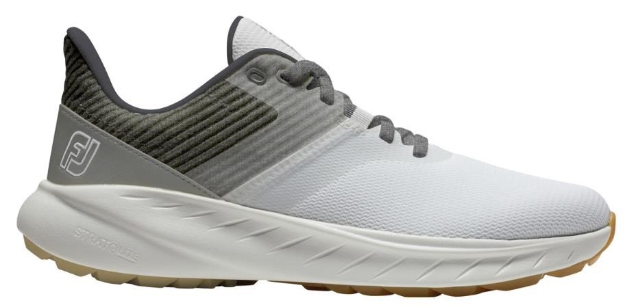 FootJoy Flex zapatos de golf para mujer, blanco/gris