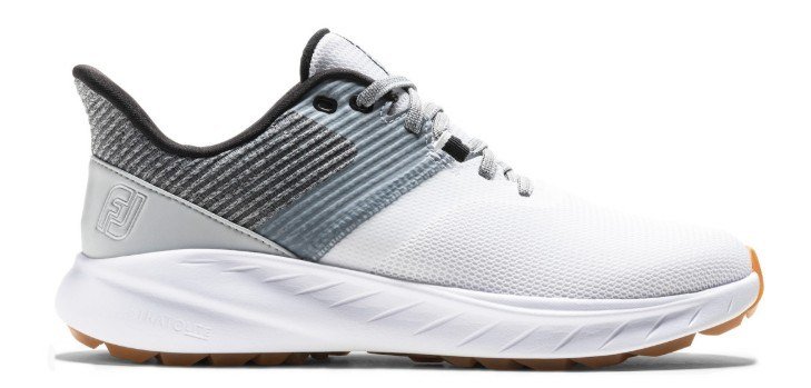FootJoy Flex zapatos de golf para mujer, blanco/gris
