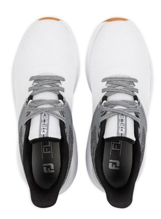 FootJoy Flex zapatos de golf para mujer, blanco/gris