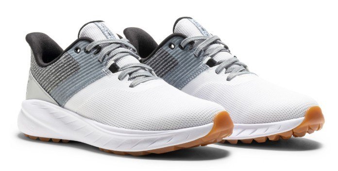 FootJoy Flex zapatos de golf para mujer, blanco/gris