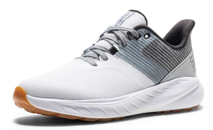 FootJoy Flex zapatos de golf para mujer, blanco/gris