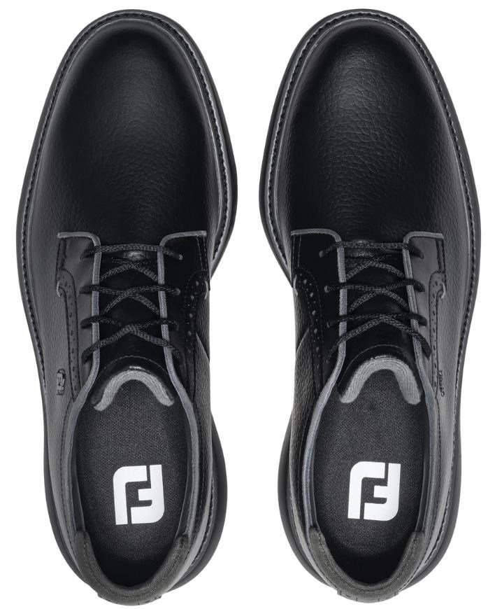 FootJoy FootJoy Traditions Blucher zapatos de golf para hombre, negros