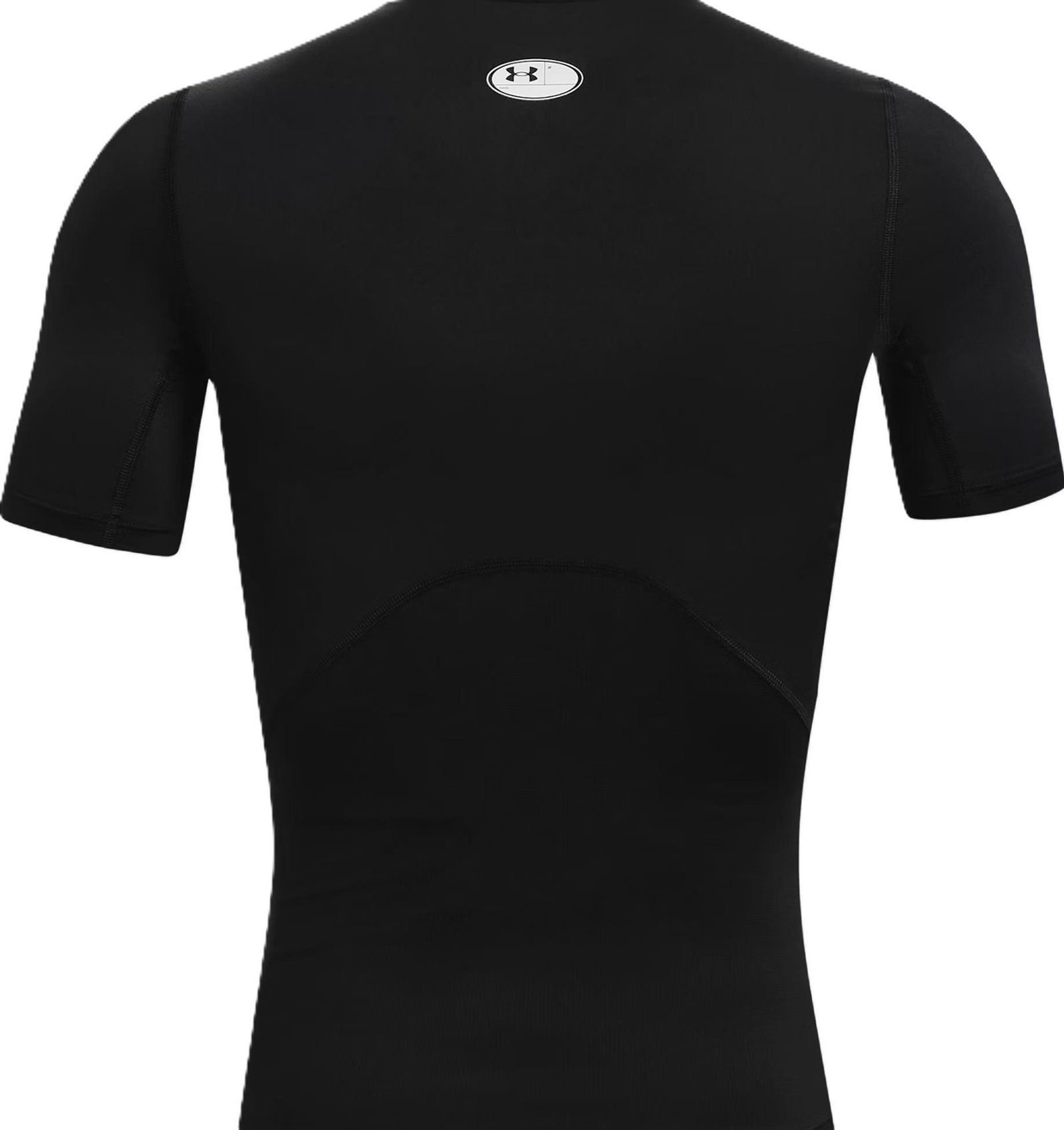 Under Armour HeatGear camiseta de compresión para hombre, negro/blanco