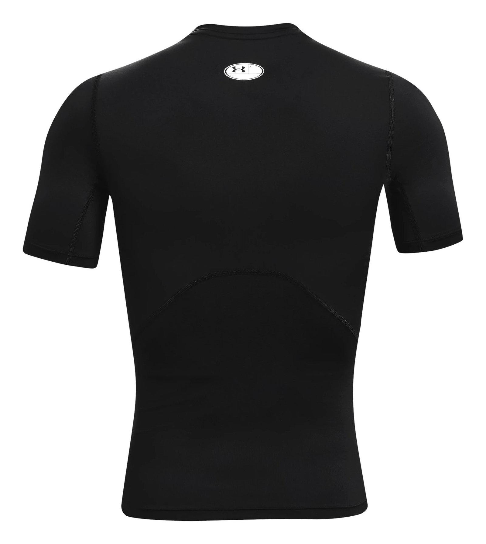Under Armour HeatGear camiseta de compresión para hombre, negro/blanco
