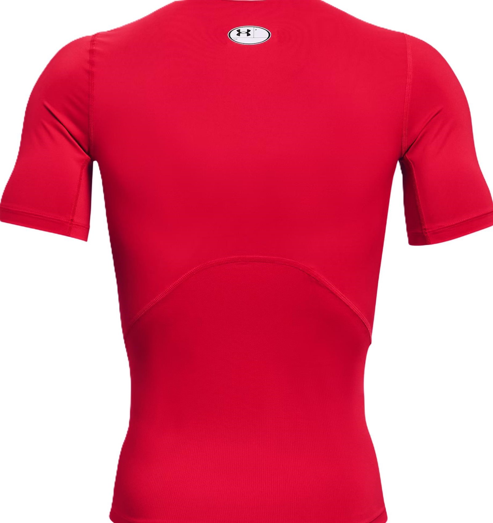 Under Armour HeatGear camiseta de compresión para hombre, rojo/blanco