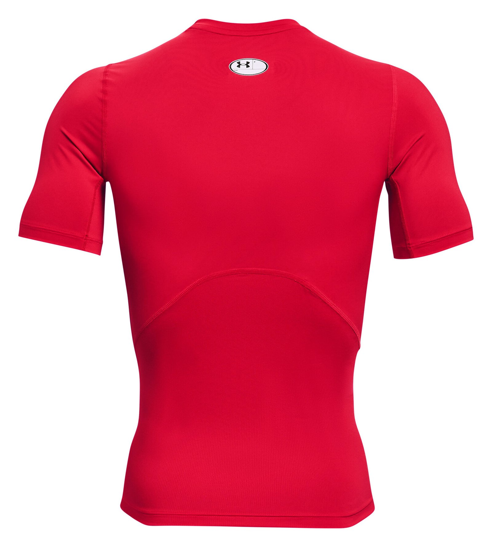 Under Armour HeatGear camiseta de compresión para hombre, rojo/blanco