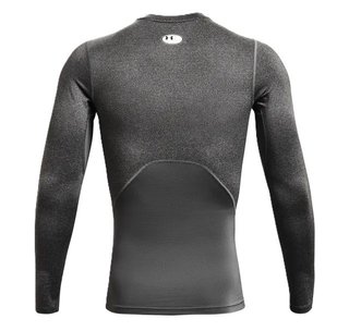 Under Armour HeatGear camiseta de compresión de manga larga para hombre, carbon heather