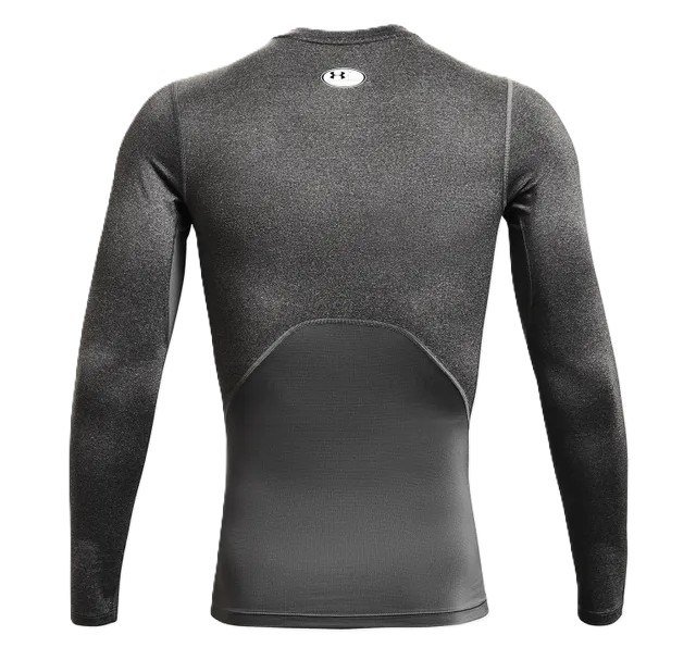 Under Armour HeatGear camiseta de compresión de manga larga para hombre, carbon heather