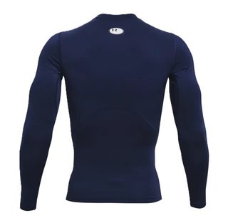 Under Armour HeatGear camiseta de compresión de manga larga para hombre, azul marino medianoche