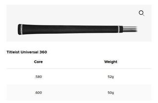 Titleist T350 4G hierros de hombre, grafito