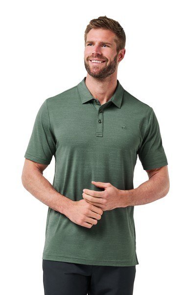 Travis Mathew The Heater polo de hombre, balsam green