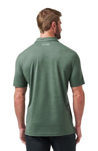 Travis Mathew The Heater polo de hombre, balsam green