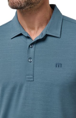 Travis Mathew The Heater polo de hombre, copen blue