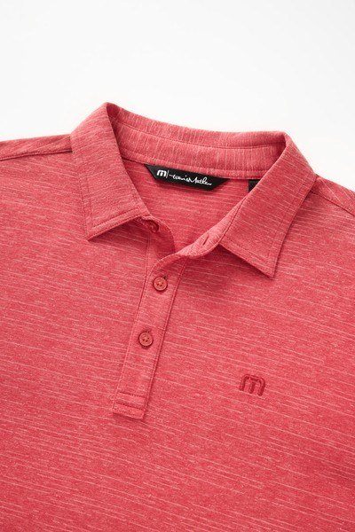 Travis Mathew The Heater polo de hombre, heather scooter