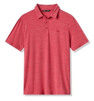 Travis Mathew The Heater polo de hombre, heather scooter