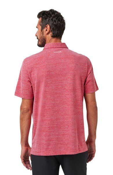 Travis Mathew The Heater polo de hombre, heather scooter
