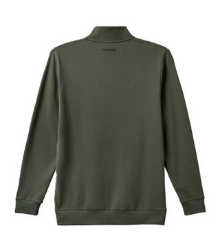 Travis Mathew Cloud Quarter Zip 2.0 sudadera de hombre, dark olive