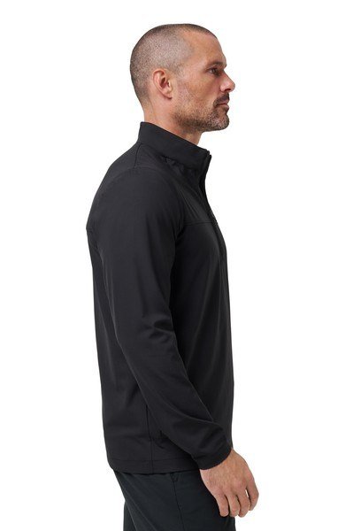 Travis Mathew Wanderlust Quarter Zip chaqueta de hombre, negra