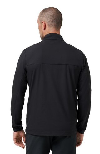Travis Mathew Wanderlust Quarter Zip chaqueta de hombre, negra