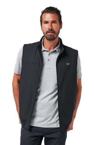 Travis Mathew Wanderlust chaleco de hombre, negro