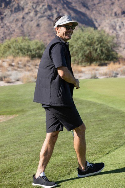 Travis Mathew Wanderlust chaleco de hombre, negro