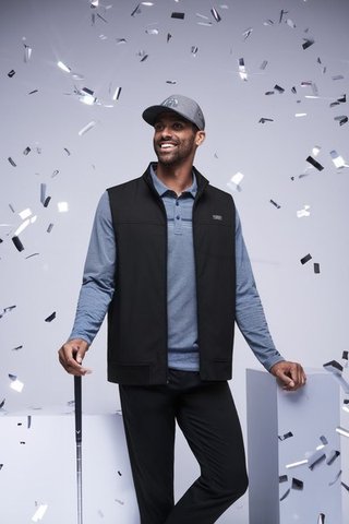 Travis Mathew Wanderlust chaleco de hombre, negro