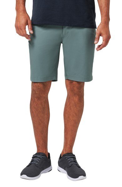 Travis Mathew Wanderlust pantalones cortos de hombre, balsam green
