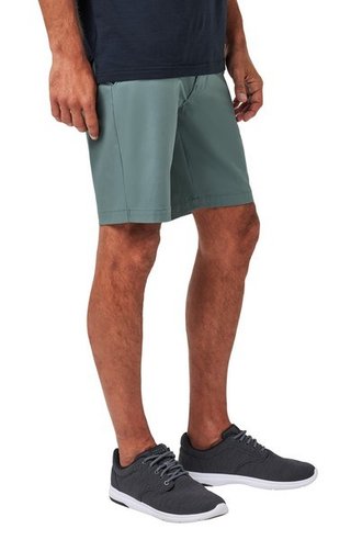 Travis Mathew Wanderlust pantalones cortos de hombre, balsam green