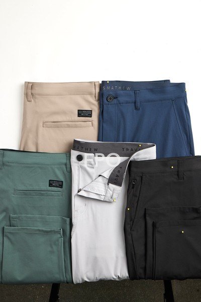 Travis Mathew Wanderlust pantalones de hombre, negro